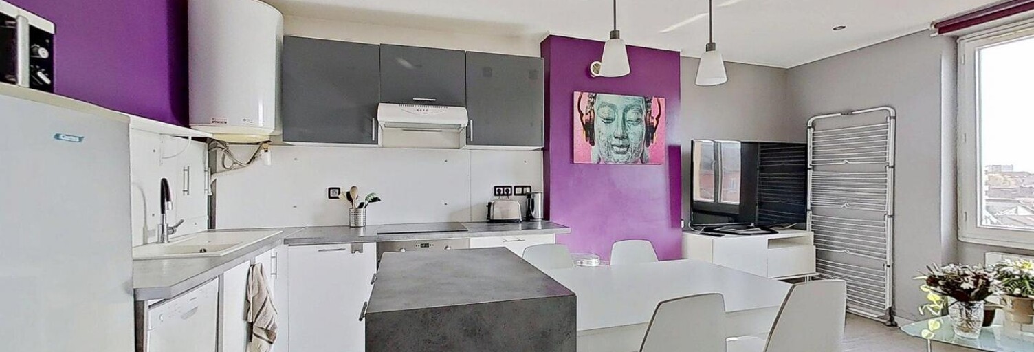 Appartement 2 Pièces 37 m² à louer à Villeurbanne (69100)