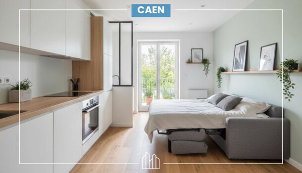 Appartement 1 pièces  à vendre Caen 14000