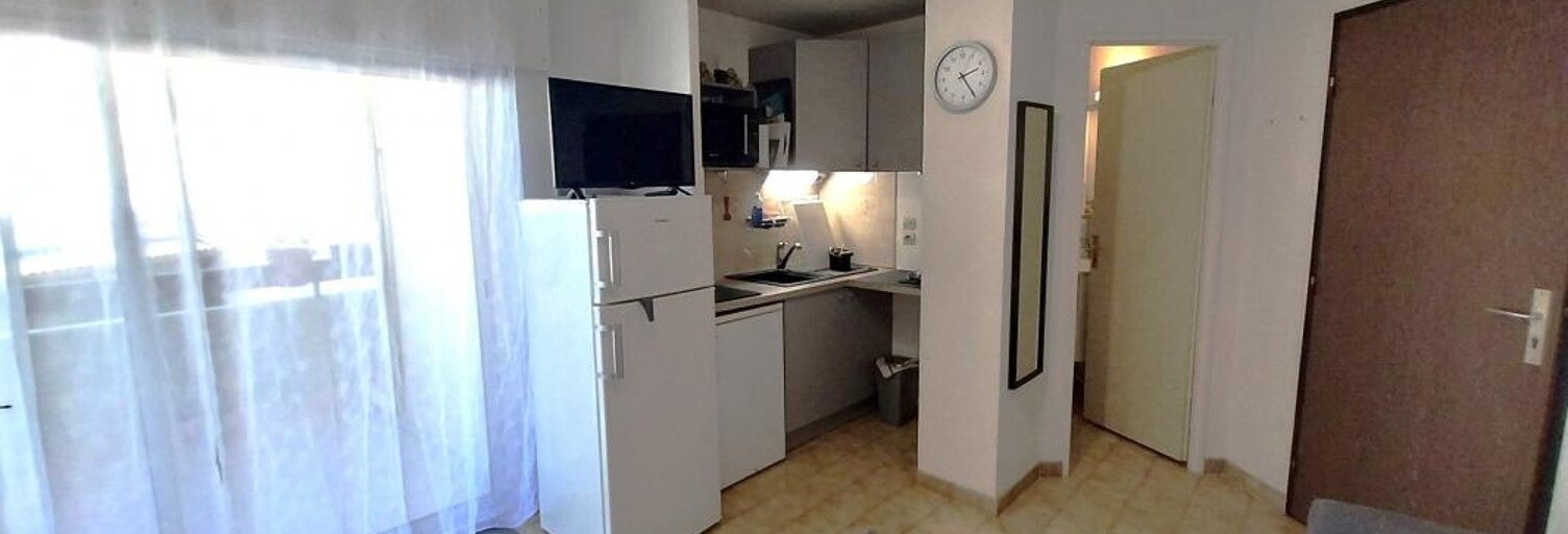 Appartement 2 Pièces 23 m² à vendre à Marseillan (34340)