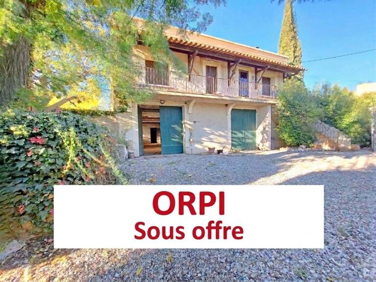MAISON VIGNERONNE- IMMENSE REMISE – OLIVERAIE SUR TERRAIN CONSTRUCTIBLE — photo 1