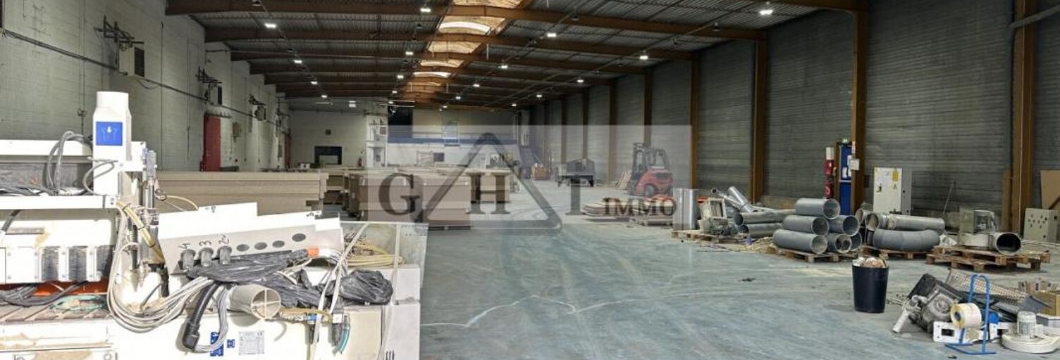 Local industriel  1500 m² à louer à Gonesse (95500)