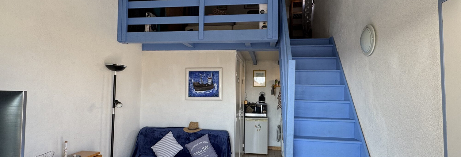 Appartement 2 Pièces 27 m² à vendre à Gruissan (11430)