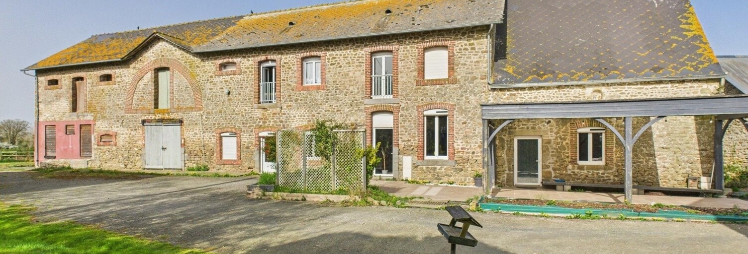 Maison 8 Pièces 240 m² à vendre à La Bazoge-Montpinçon (53440)