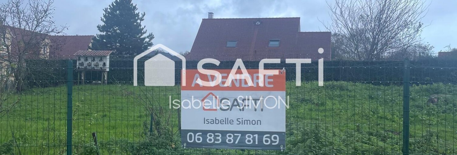 Terrain  1026 m² à vendre à Sorrus (62170)