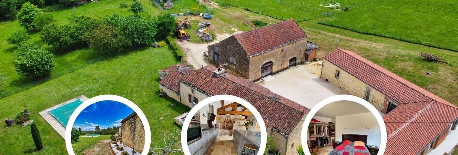 Maison 9 Pièces 230 m² à vendre à Pomarède (46250)