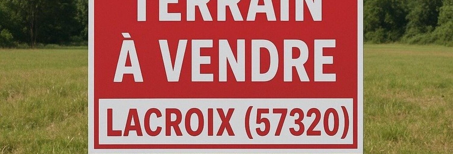 Terrain  652 m² à vendre à Saint-François-Lacroix (57320)