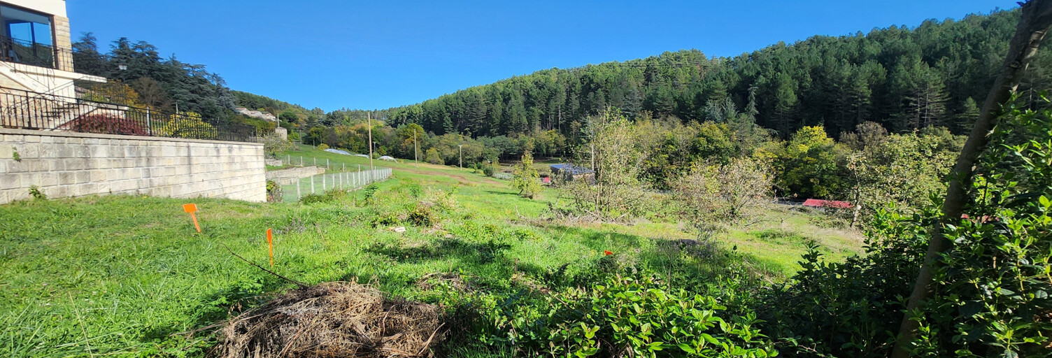 Terrain  1023 m² à vendre à Ucel (07200)