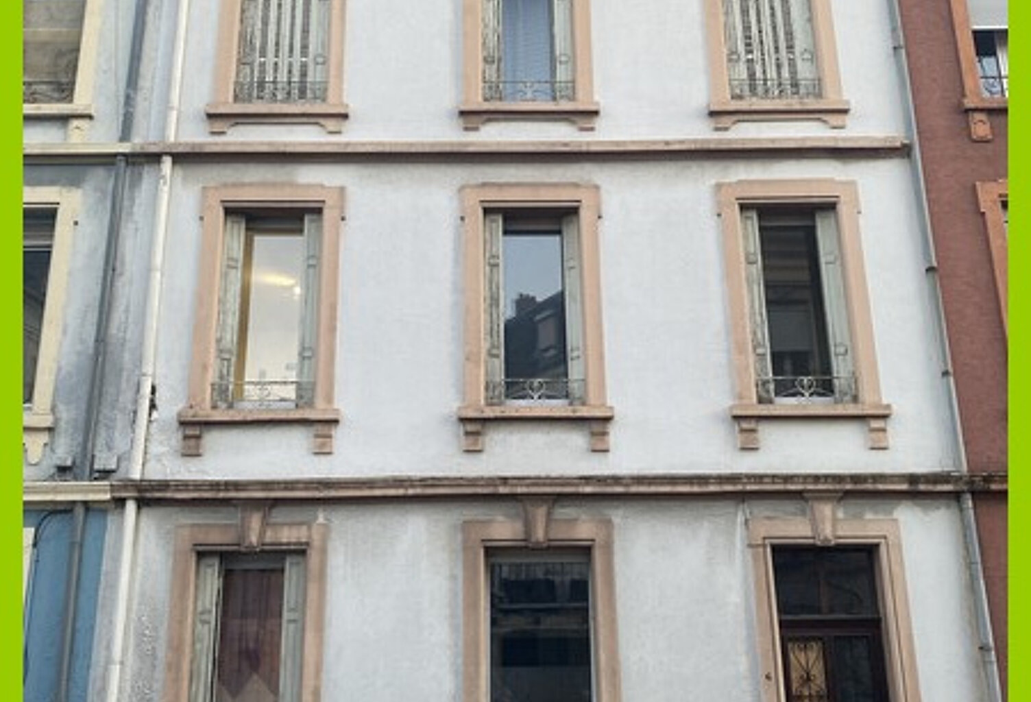 Immeuble 275m2 5 appts (4XF3+1XF2) Mulhouse Centre — photo 1