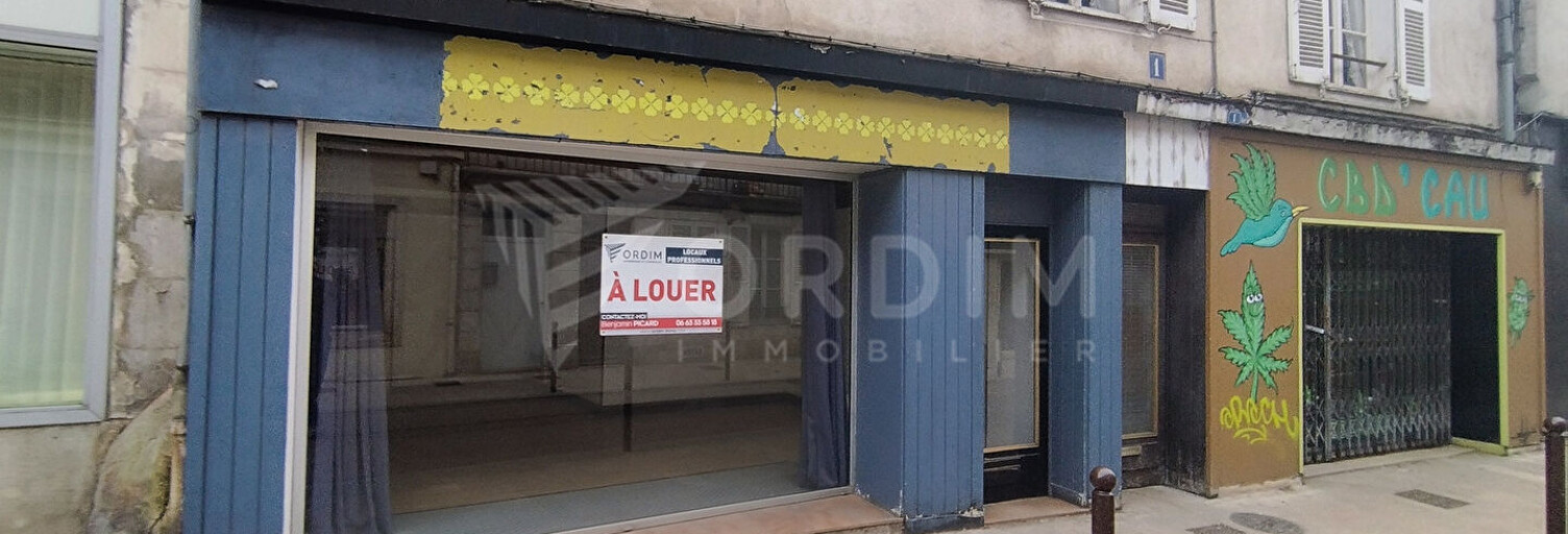 Commerce  41 m² à louer à Auxerre (89000)