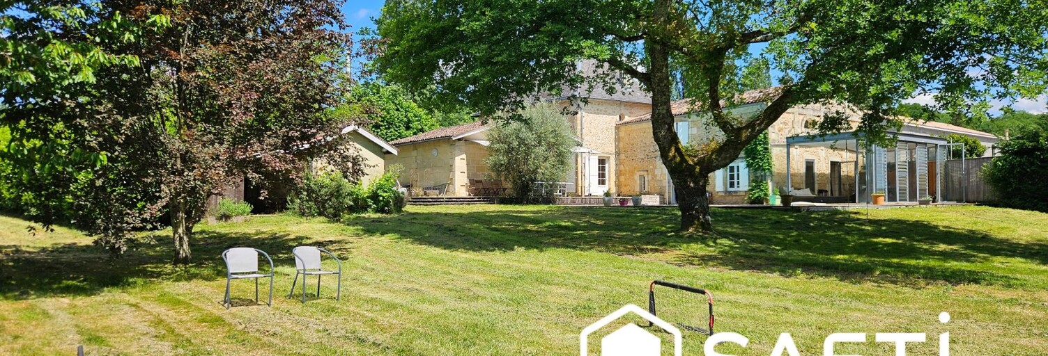 Maison 10 Pièces 309 m² à vendre à Carignan-de-Bordeaux (33360)