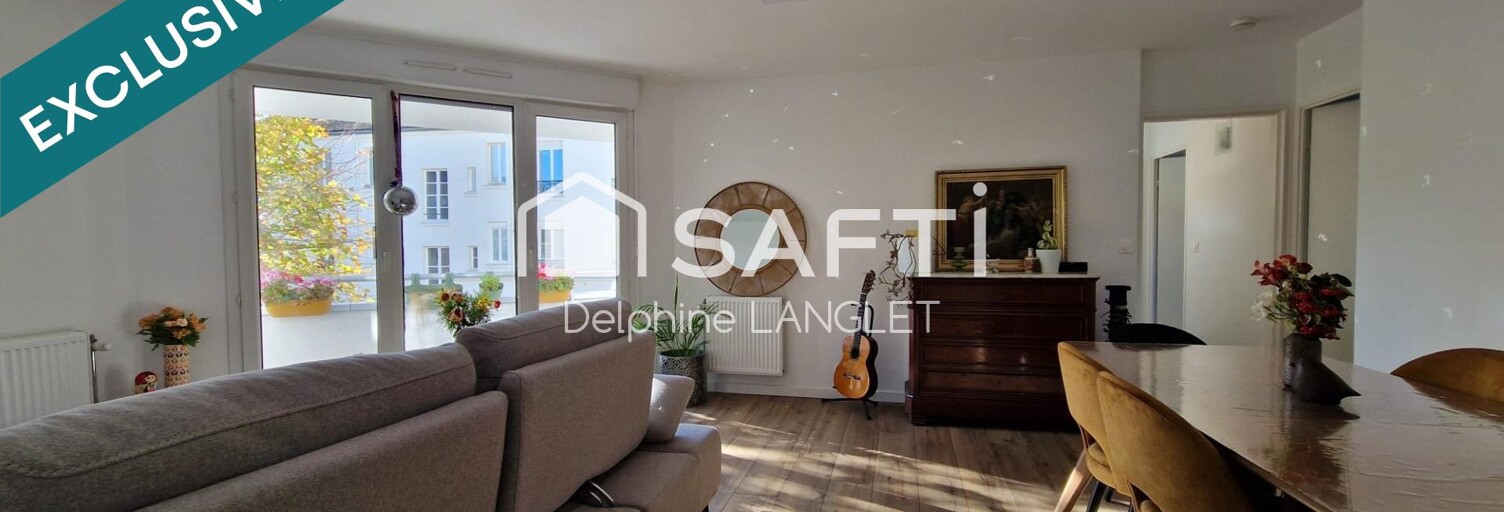 Appartement 4 Pièces 91 m² à vendre à Reims (51100)