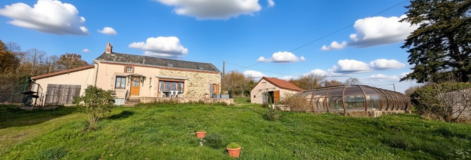 Maison 5 Pièces 120 m² à vendre à Mortroux (23220)