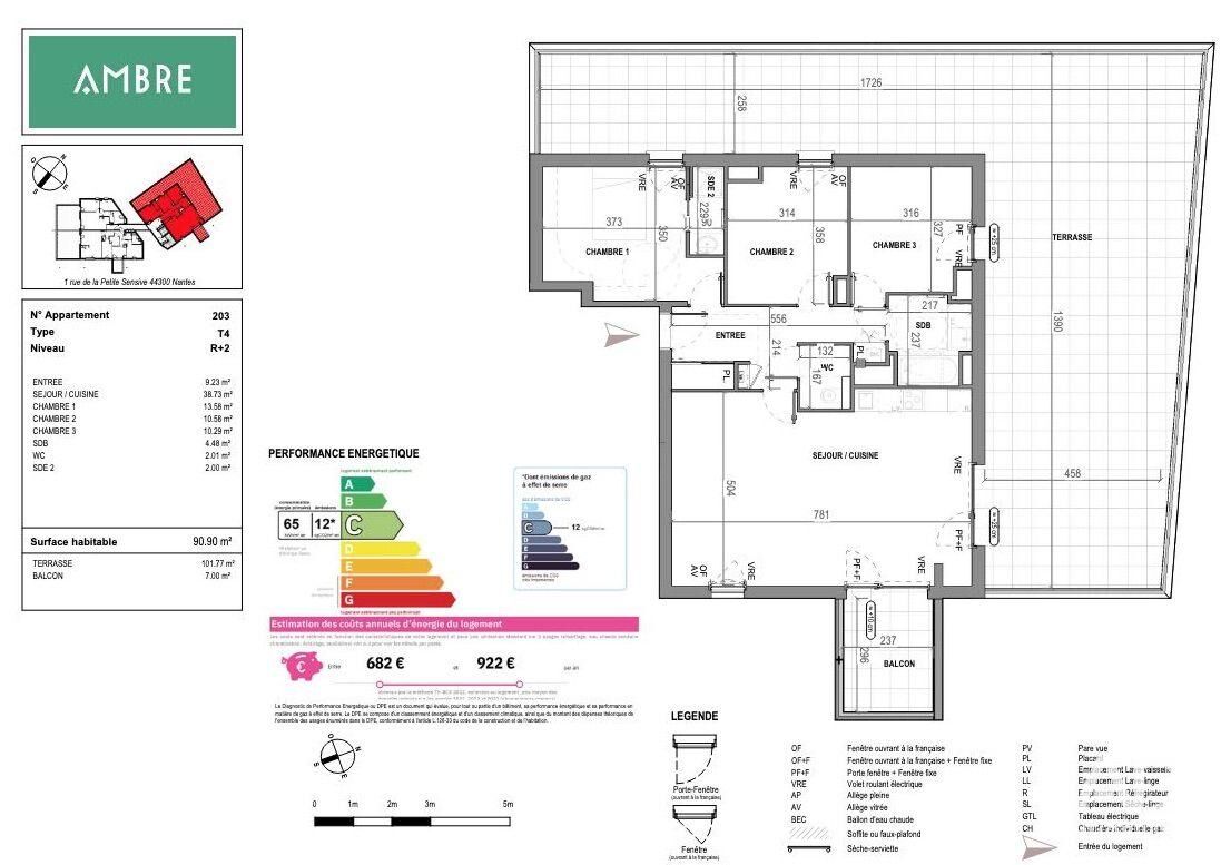 Vente Appartement 4 pièces - Photo 5