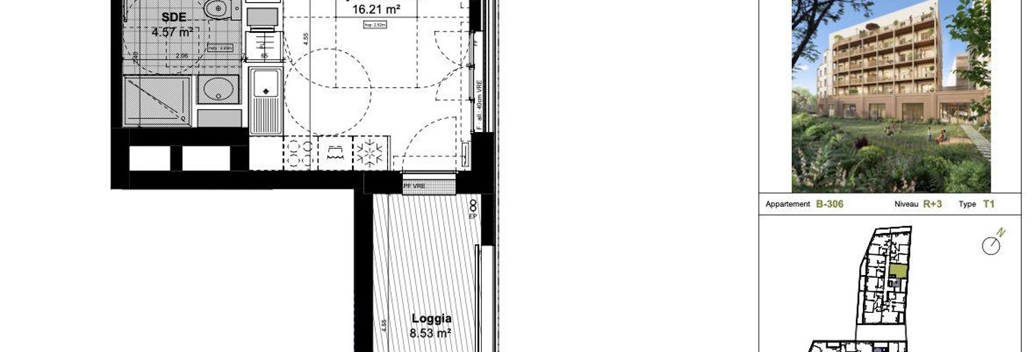 Appartement 1 Pièce 24 m² à vendre à Nantes (44000)