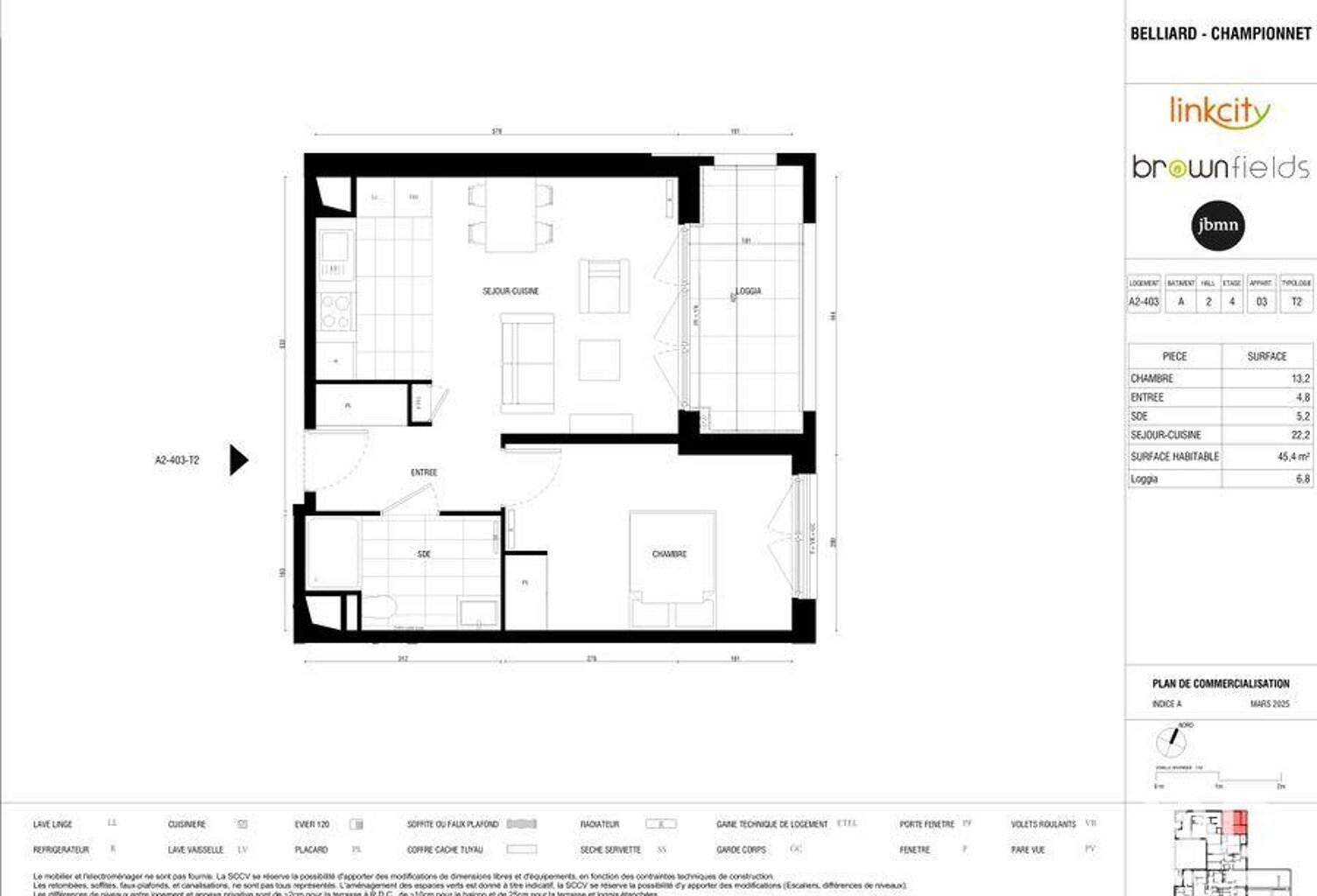 Vente Appartement 2 pièces — photo 1