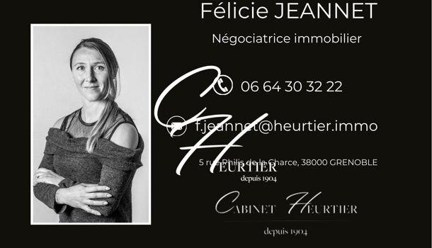 Appartement 2 pièces  à vendre Grenoble 38000