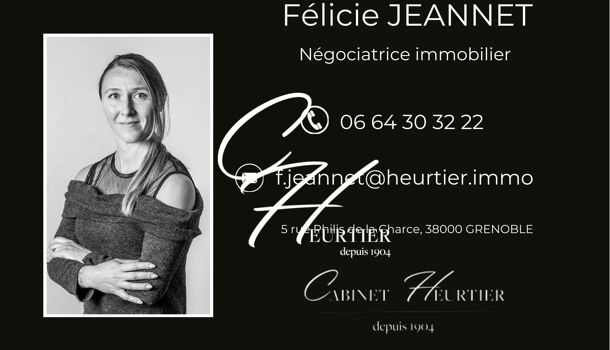 Appartement 2 pièces  à vendre Grenoble 38000