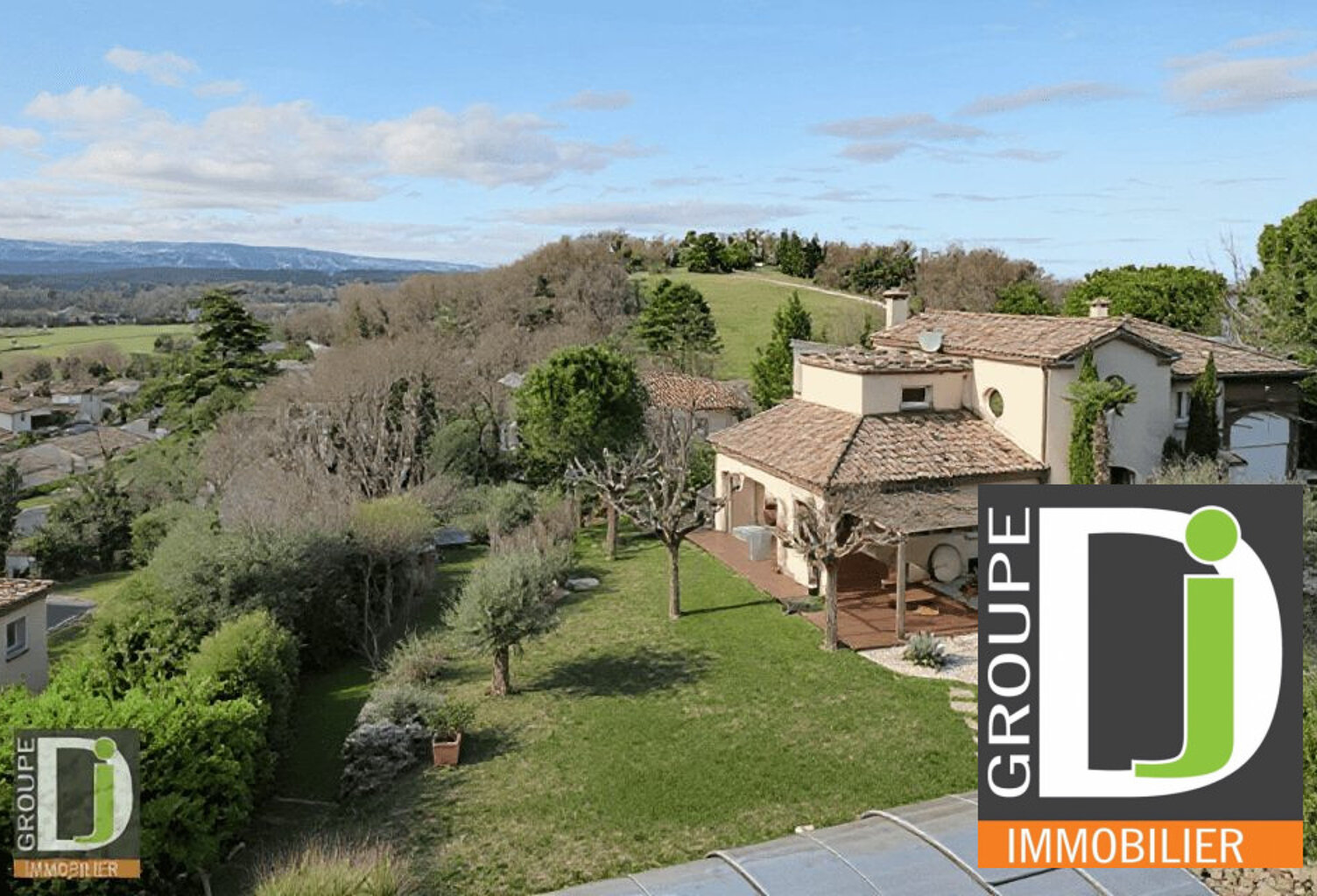 Villa comtemporaine à vendre à Montéleger, avec logement ind? — photo 1