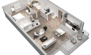 Appartement 3 Pièces 59 m² à vendre à Dijon (21000)