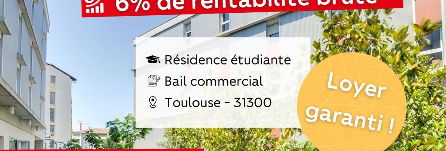 Appartement 2 Pièces 20 m² à vendre à Toulouse (31300)