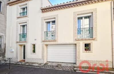 À Vendre : Élégante maison de ville avec vaste garage et cour intimiste à Sérignan — photo du bien