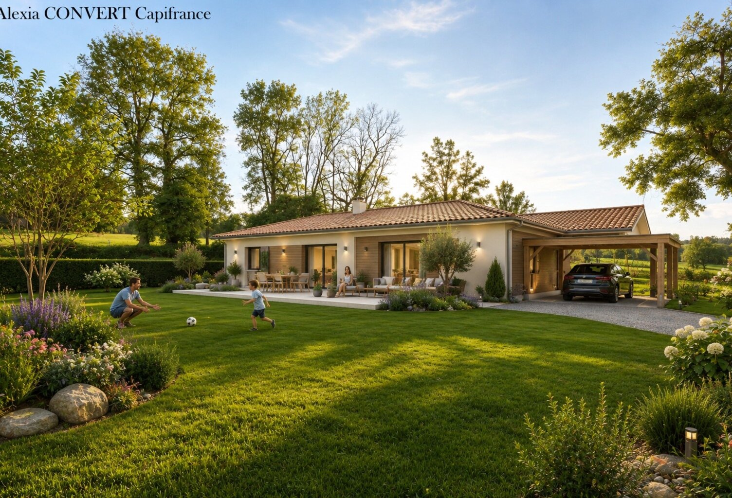 Terrain à vendre 1208m² HORS LOTISSEMENT SAINT JULIEN SUR REYSSOUZE (01) — photo 1