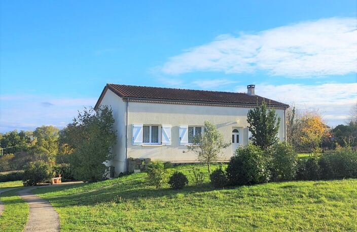 Maison sur sous-sol - avec vue - Terrain - à vendre 5 pièces proche de CASTILLONNES (47) — photo 3