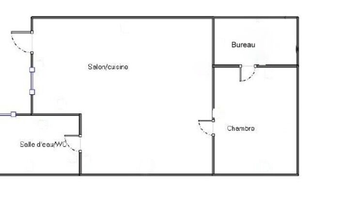 Bordeaux – T2 atypique dernier étage – 48,6 m² au sol – 169 000 € — photo 5