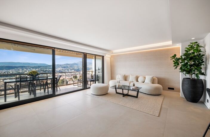 Appartement à vendre 3 pièces NICE - MONT BORON DERNIER ETAGE (06) — photo 3