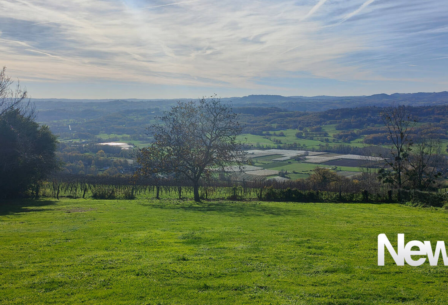 Terrain 1500 m² avec VUE à 20 mn de Brive — photo 1