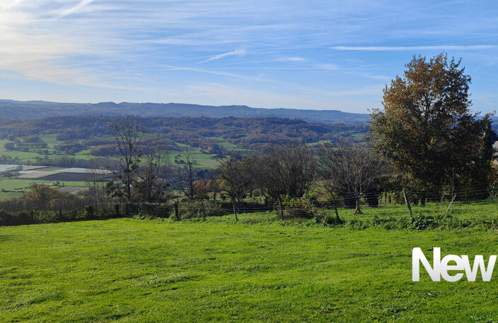 Terrain 1500 m² avec VUE à 20 mn de Brive — photo 2