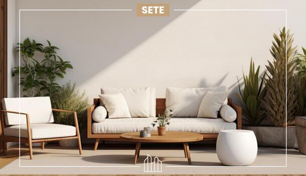 Appartement 2 pièces  à vendre Sète 34200