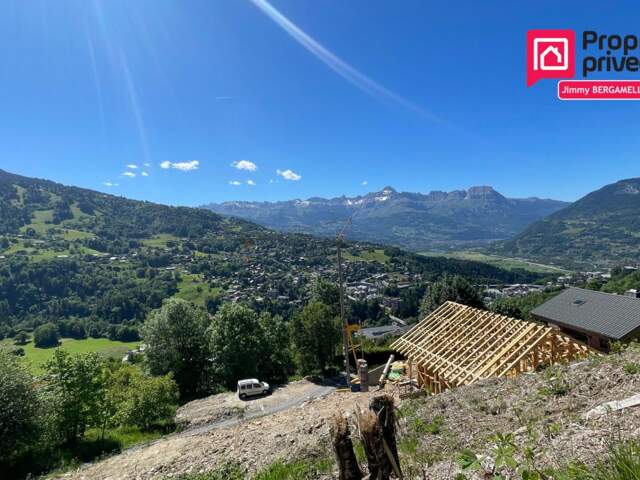 Saint-Gervais, Terrain viabilisé avec permis pour chalet de plus de 100 m² — photo du bien