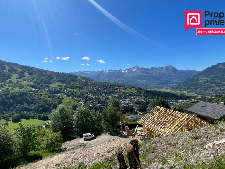 Saint-Gervais, Terrain viabilisé avec permis pour chalet de plus de 100 m² — photo 1