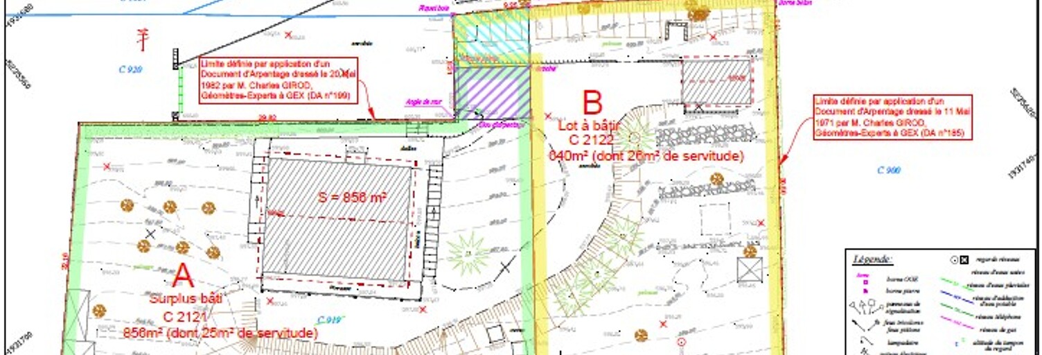 Terrain   m² à vendre à Crozet (01170)