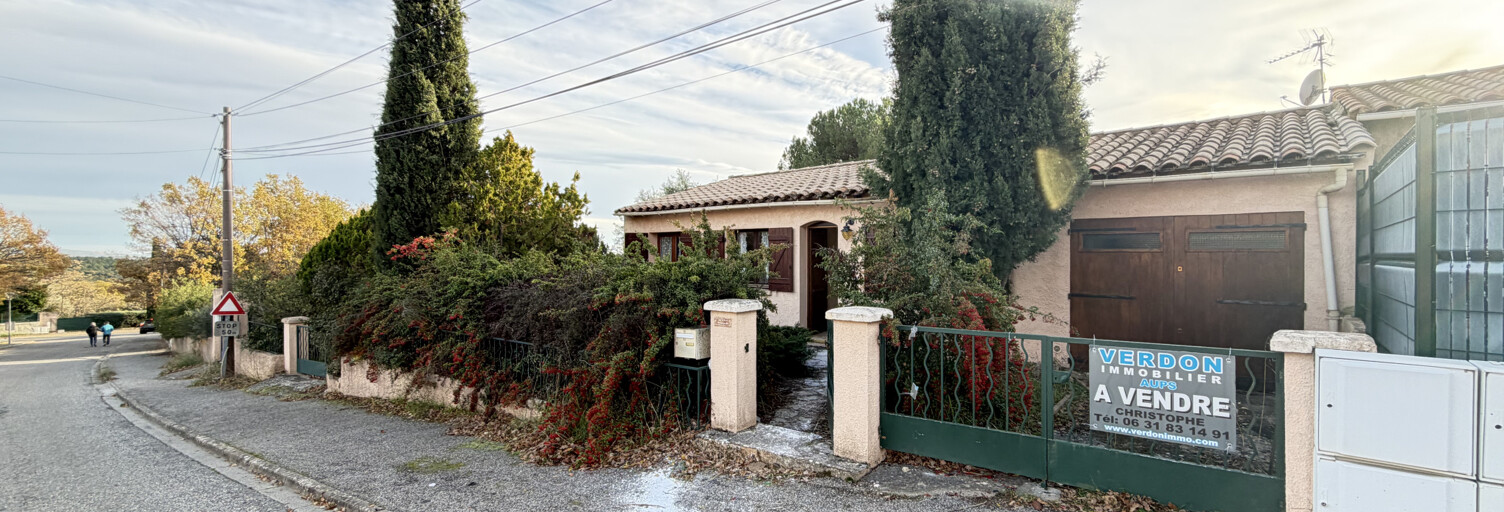 Maison 4 Pièces 68 m² à vendre à Régusse (83630)