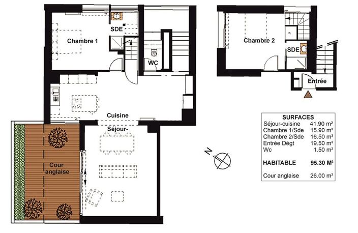 T3 - 95.3m ² — photo 3