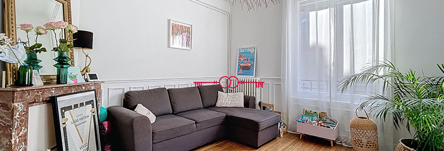 Appartement 3 Pièces 78 m² à vendre à Reims (51100)