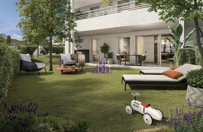 Programme neuf : T2 avec terrasse et jardin   Bormes-les-Mim — photo 2