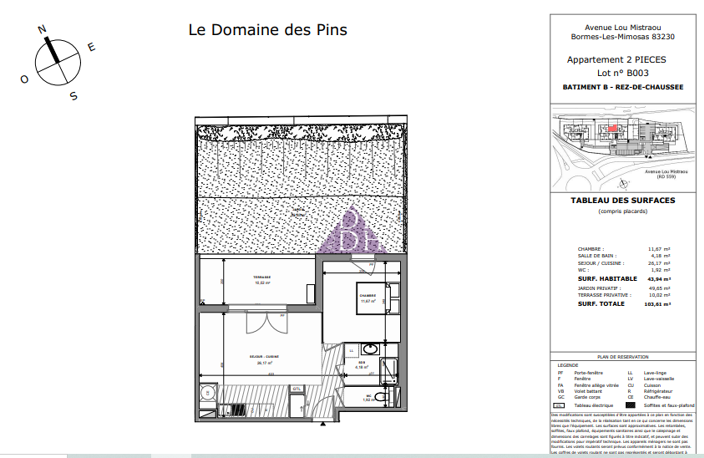 Programme neuf : T2 avec terrasse et jardin   Bormes-les-Mim — photo 4