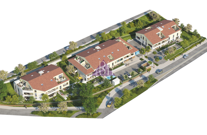 Programme neuf : T3 avec 2 terrasses, garage et parking - Bo — photo 4