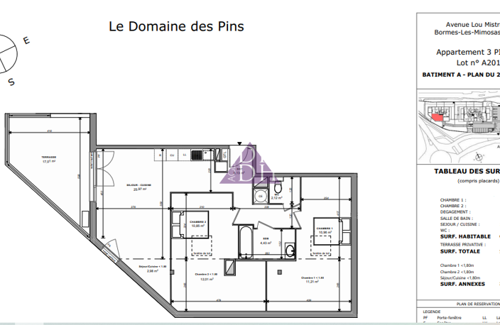 Programme neuf : T3 avec terrasse et double garage   Bormes- — photo 3