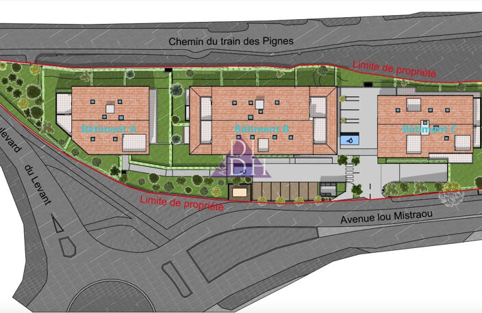 Programme neuf : T3 avec terrasse et double garage   Bormes- — photo 5