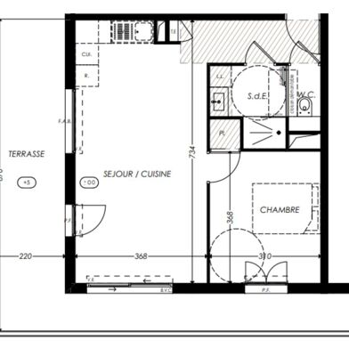 Appartement 2 pièces 397000 €