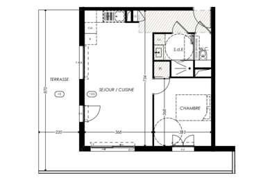 Appartement 2 pièces 397000 €
