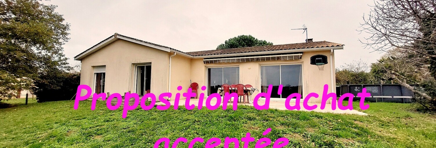 Maison 5 Pièces 122 m² à vendre à Pellegrue (33790)