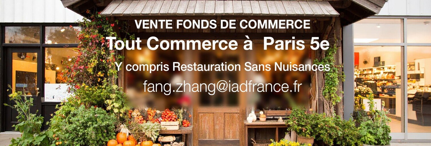 Commerce  75 m² à vendre à Paris 5 (75005)