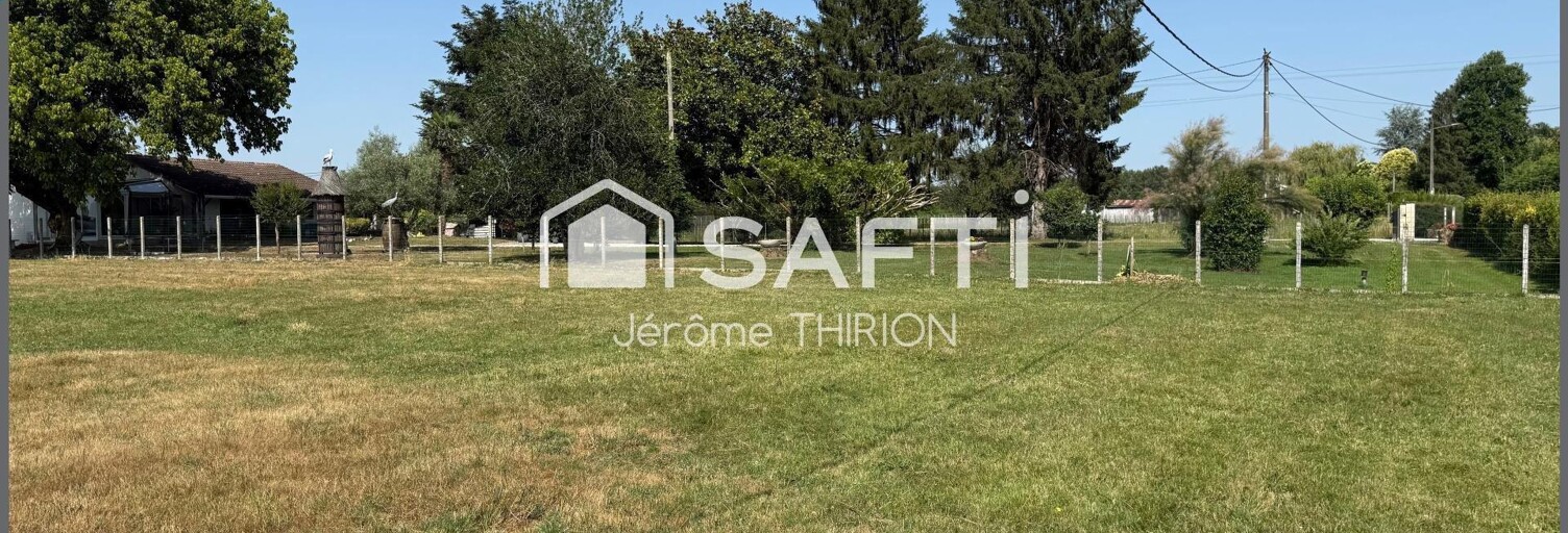 Terrain  3115 m² à vendre à Saint-Savin (33920)