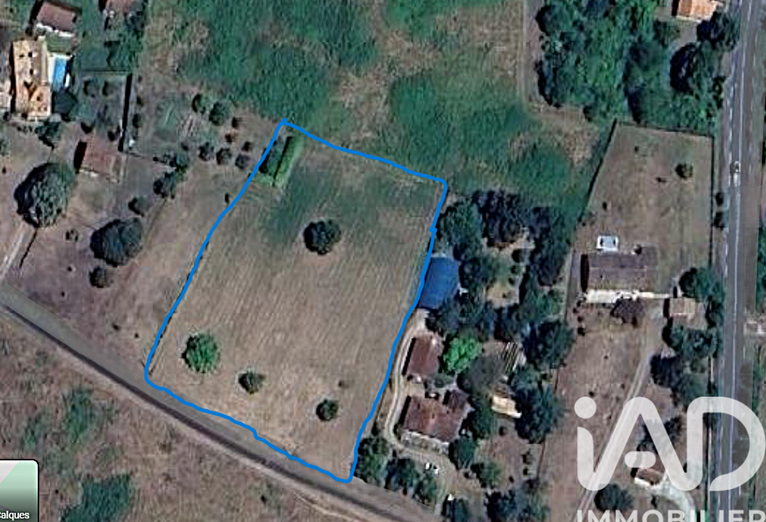 Vente Terrain à bâtir 1 130 m&sup2; — photo 1