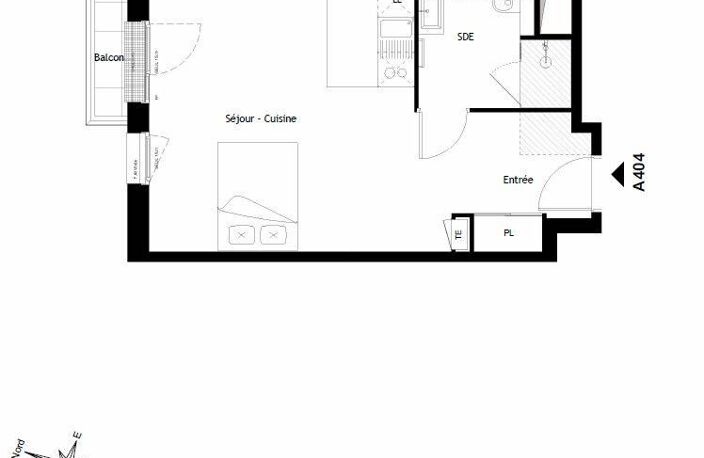 Vente Appartement 1 pièce — photo 4